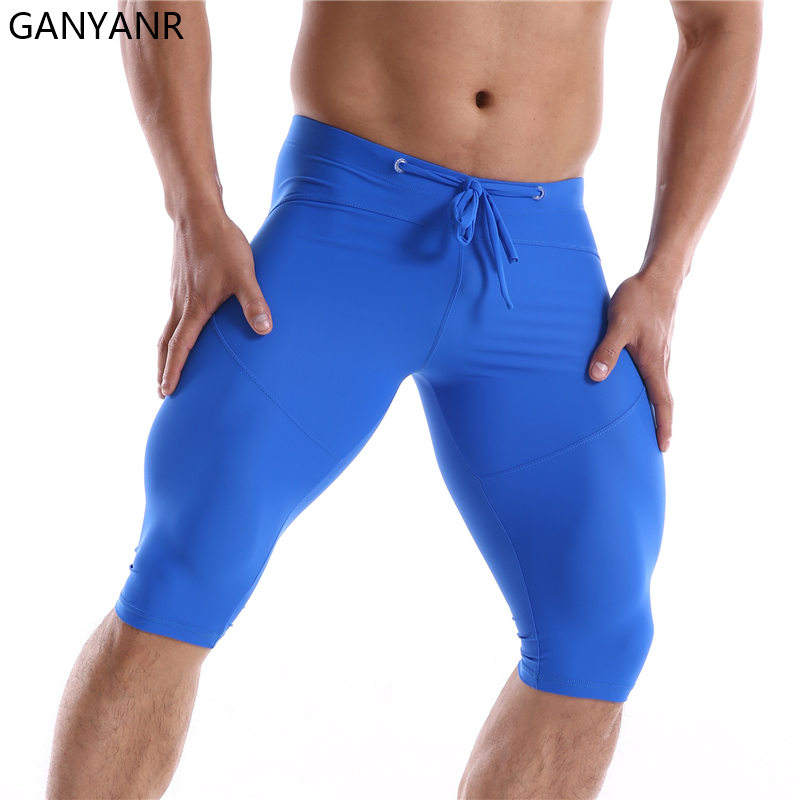 Ganyanr ランニングタイツ男性圧縮レギンスジムスポーツ - Compression Shorts Athletes のレビューと価格