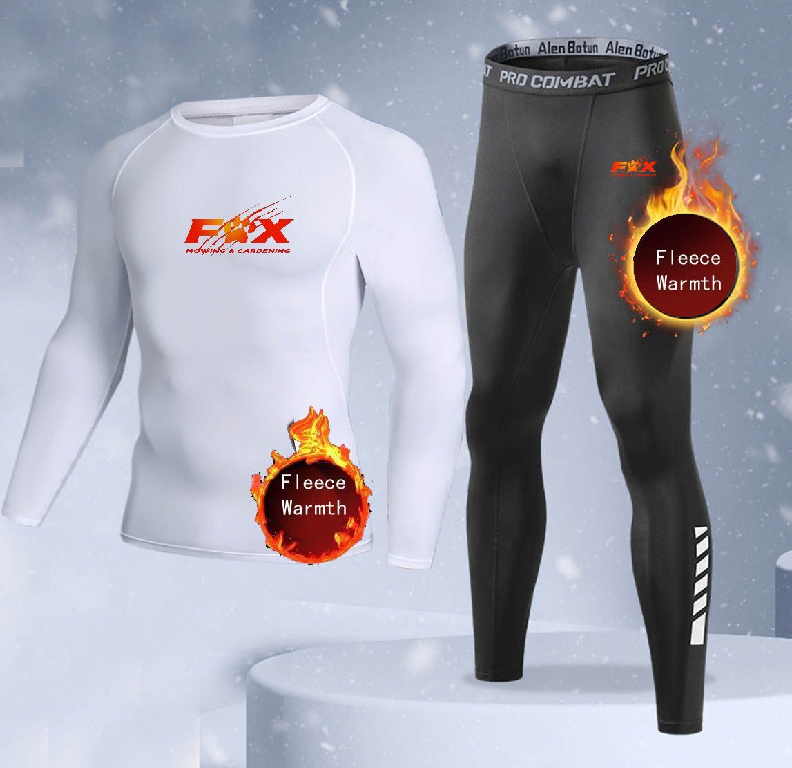 新作2ピース冬用保温メンズ下着セット フリースサーマルアンダ - Thermal Long John のレビューと価格
