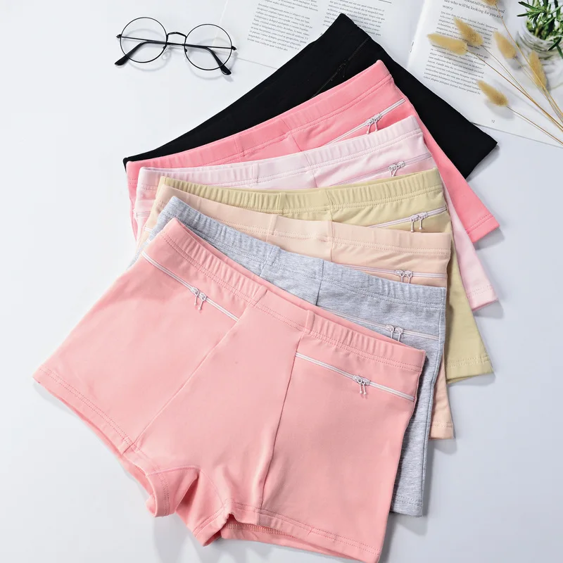 夏用スカートショーツ ポケット付き レディース下着 セーフテ - Boxer Brief Pack Cotton のレビューと価格