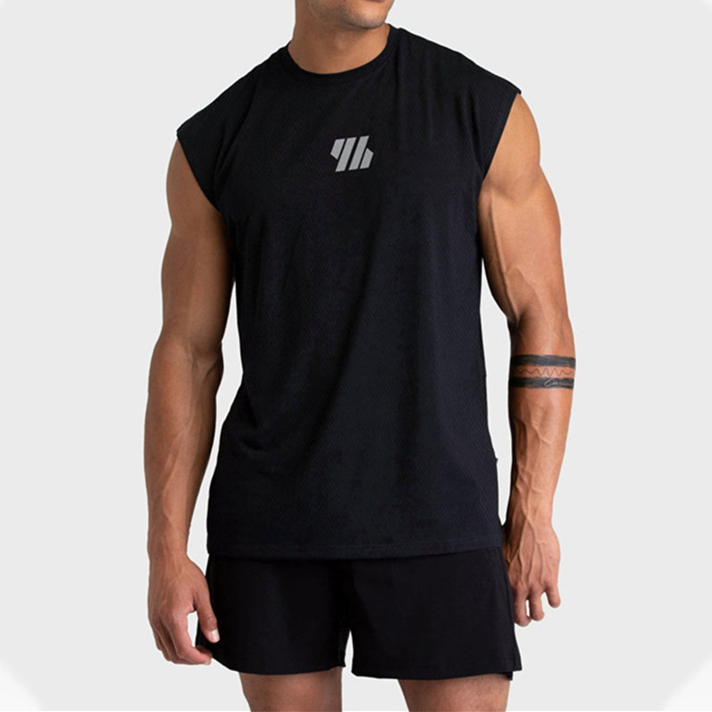 2025年夏新作ジムベスト メンズ ワイドショルダー ノース - Sleeveless Undershirt のレビューと価格