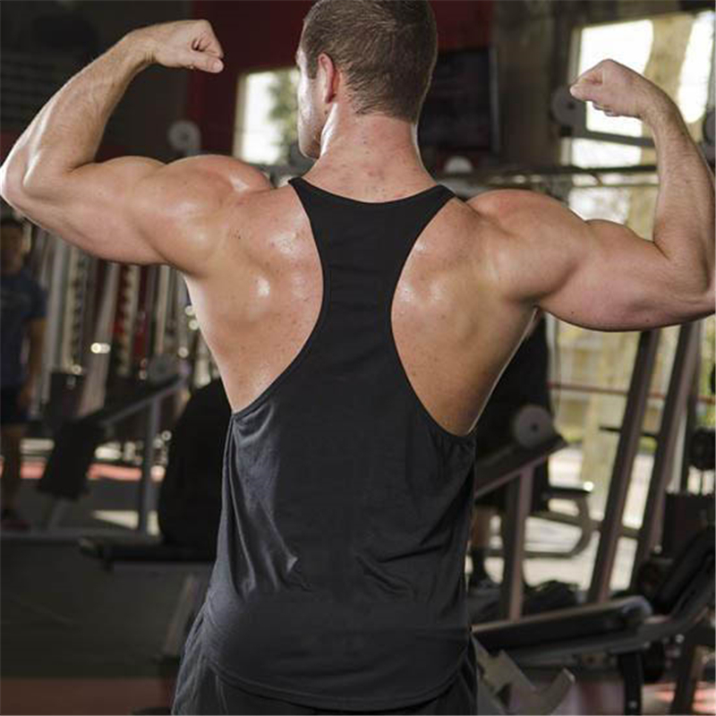 マッスルガイ-男性用のブランドの服,ボディービル用のノースリ - Sleeveless Undershirt のレビューと価格
