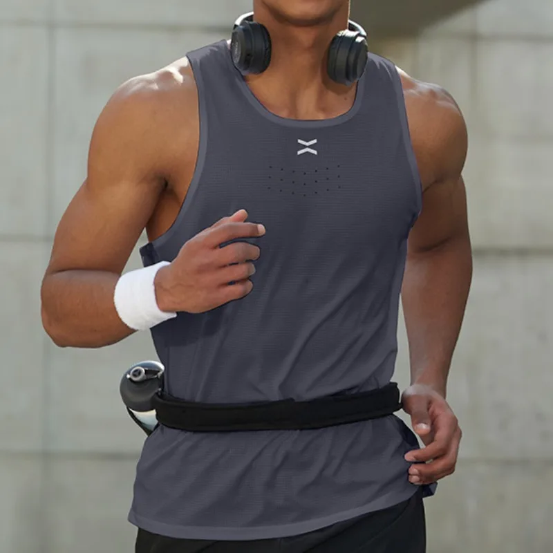 メンズノースリーブ体育館スポーツベスト,ランニング,ジョギン - Sleeveless Undershirt のレビューと価格