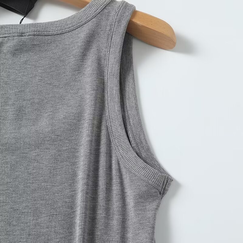 Maxdutti-女性のためのスリムなリブ付きベスト,モダン - Tank Top Ribbed のレビューと価格