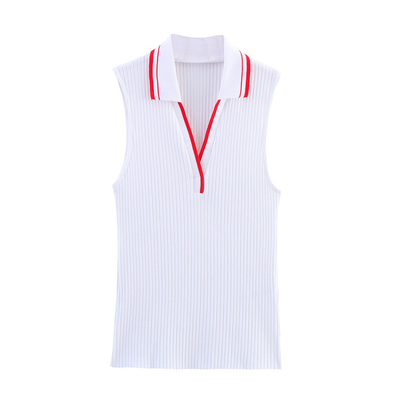 THRUM卸売 春新作 レディース リブ編みポロタンクトップ - Tank Top Ribbed のレビューと価格