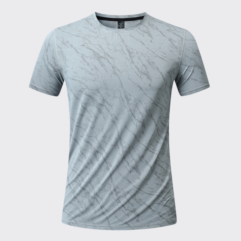 夏のメンズ速乾フィットネス Tシャツ半袖男性ジムフィットネス - T Shirt Tight Fit のレビューと価格