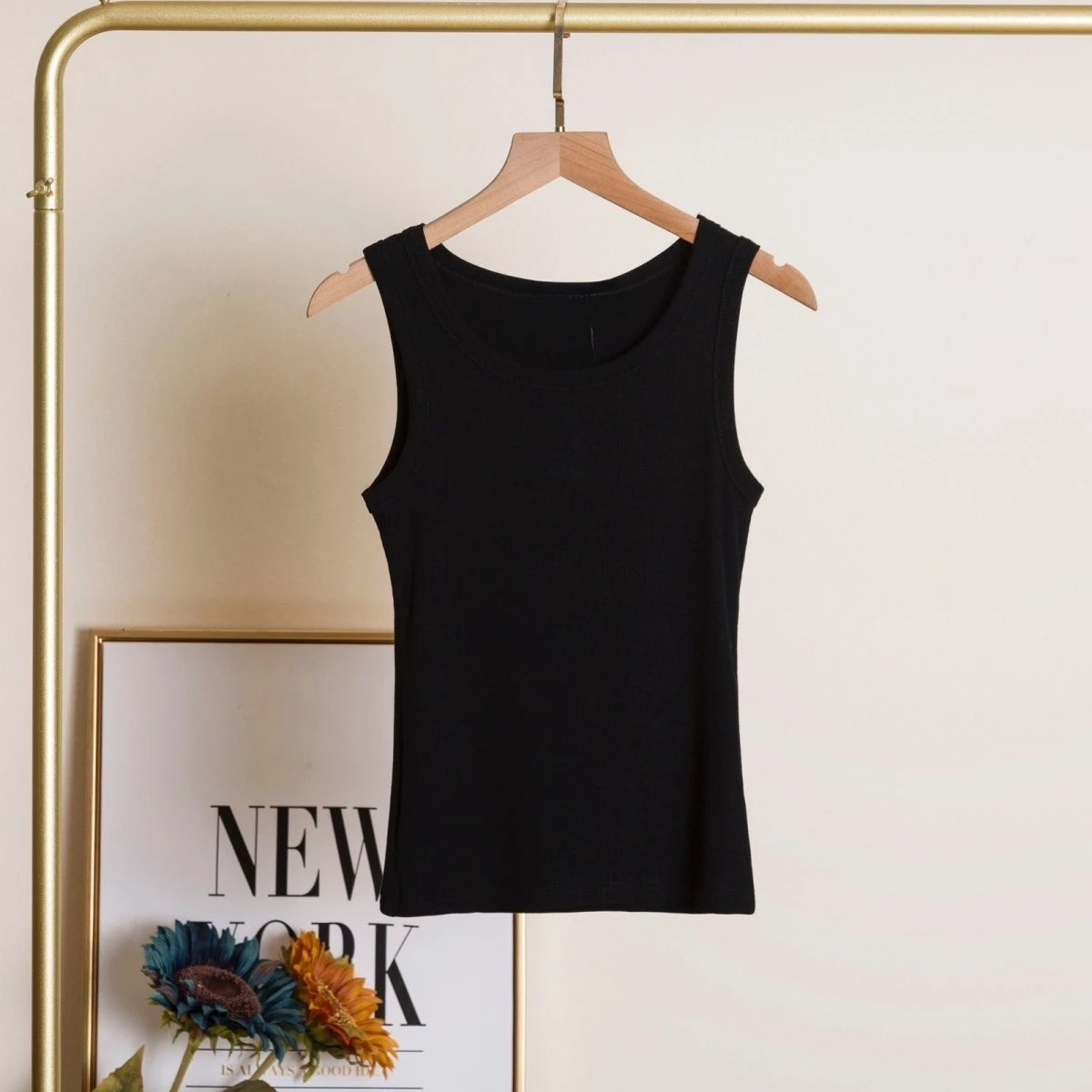 リブ編みタンクトップ レディラックス スカルグラフィック 2 - Tank Top Ribbed のレビューと価格