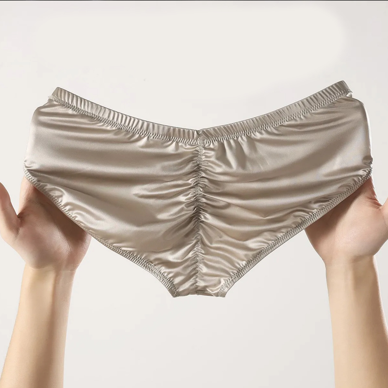 4 個メンズブリーフシャイニーサテンローライズセクシーな下着 - Boxer Shorts Modal のレビューと価格